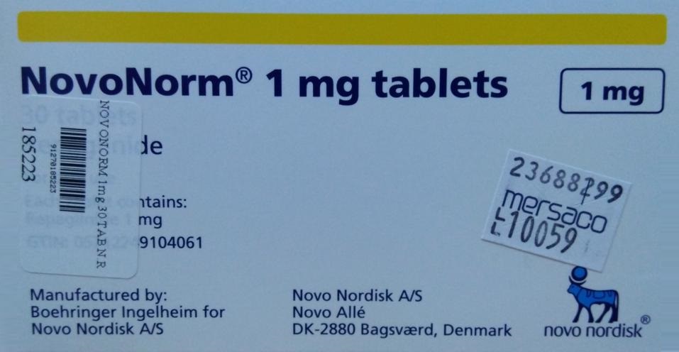 Novonorm 1mg